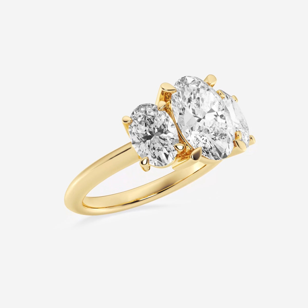 Trinity - Three Stone Design Engagement Ring