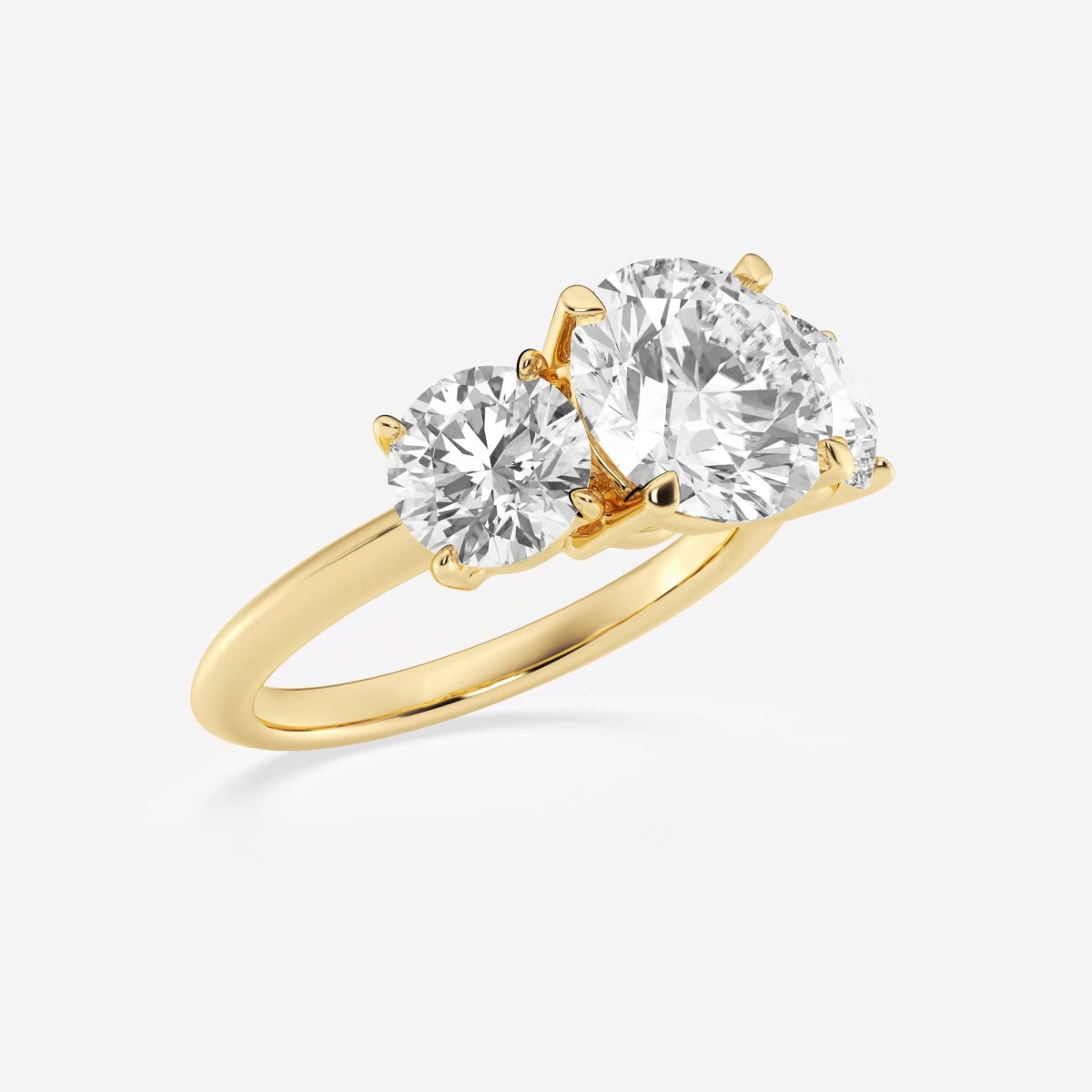 Trinity - Three Stone Design Engagement Ring
