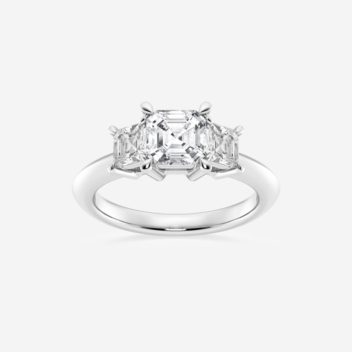 Trinity - Three Stone Design Engagement Ring