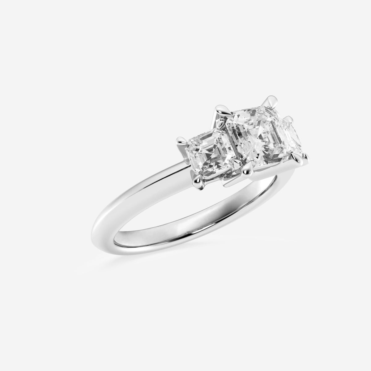 Trinity - Three Stone Design Engagement Ring