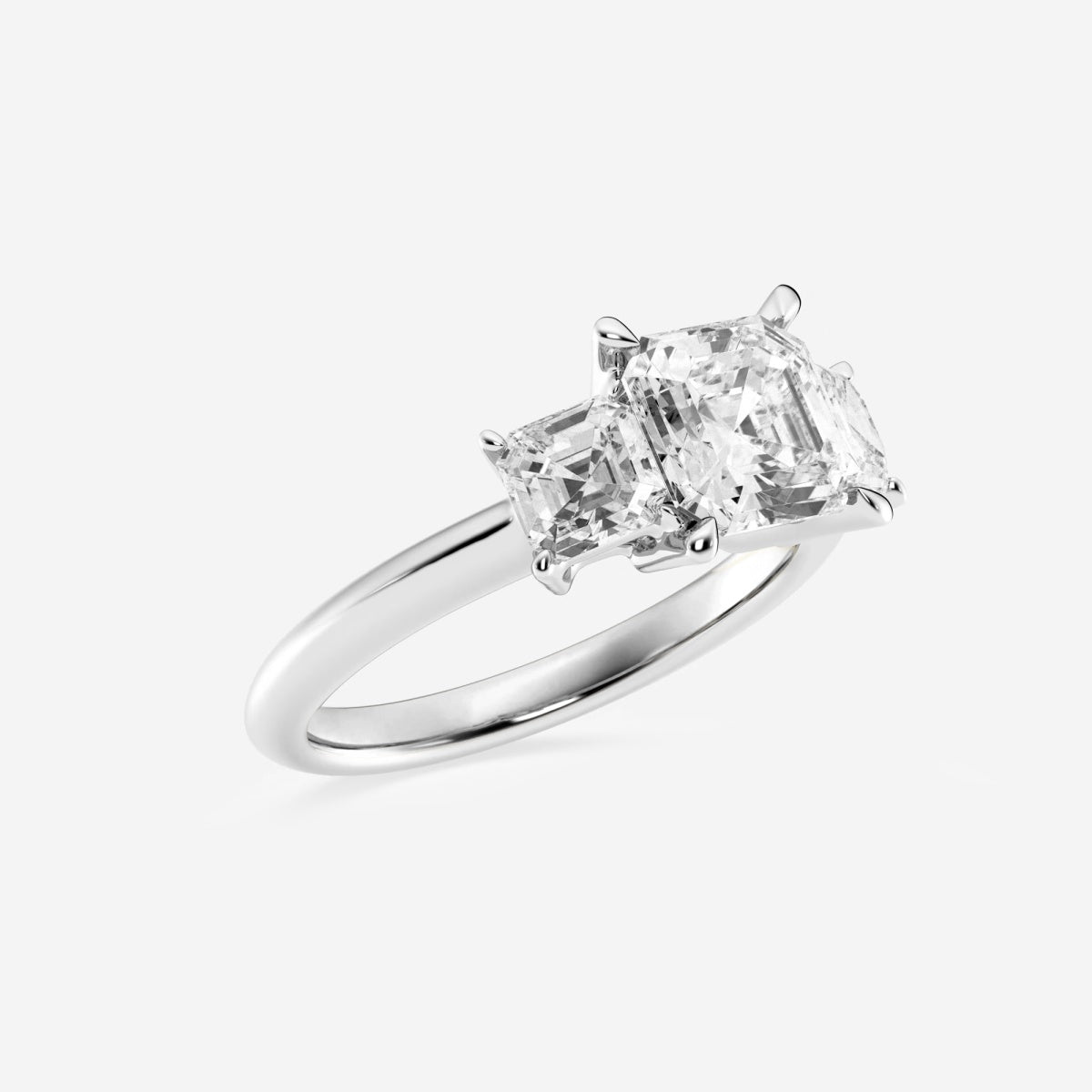 Trinity - Three Stone Design Engagement Ring