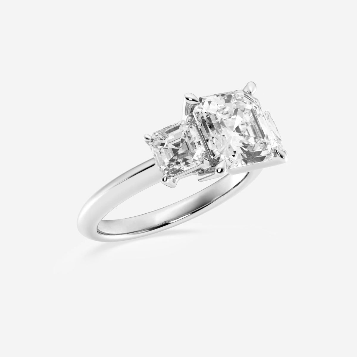 Trinity - Three Stone Design Engagement Ring