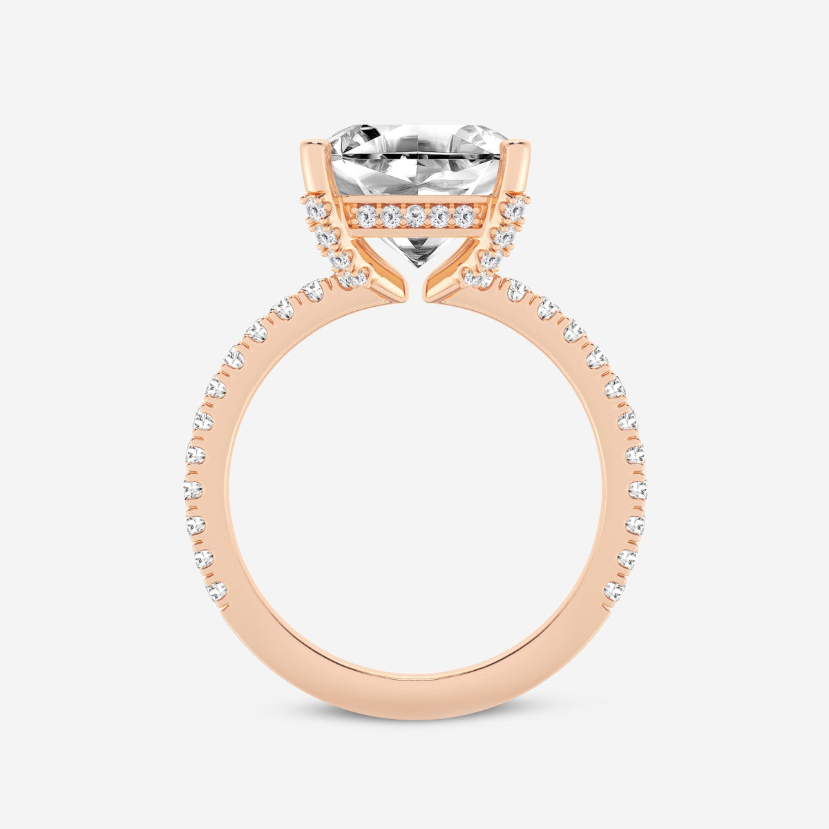 Viviana - Hidden Halo Elegance Engagement Ring