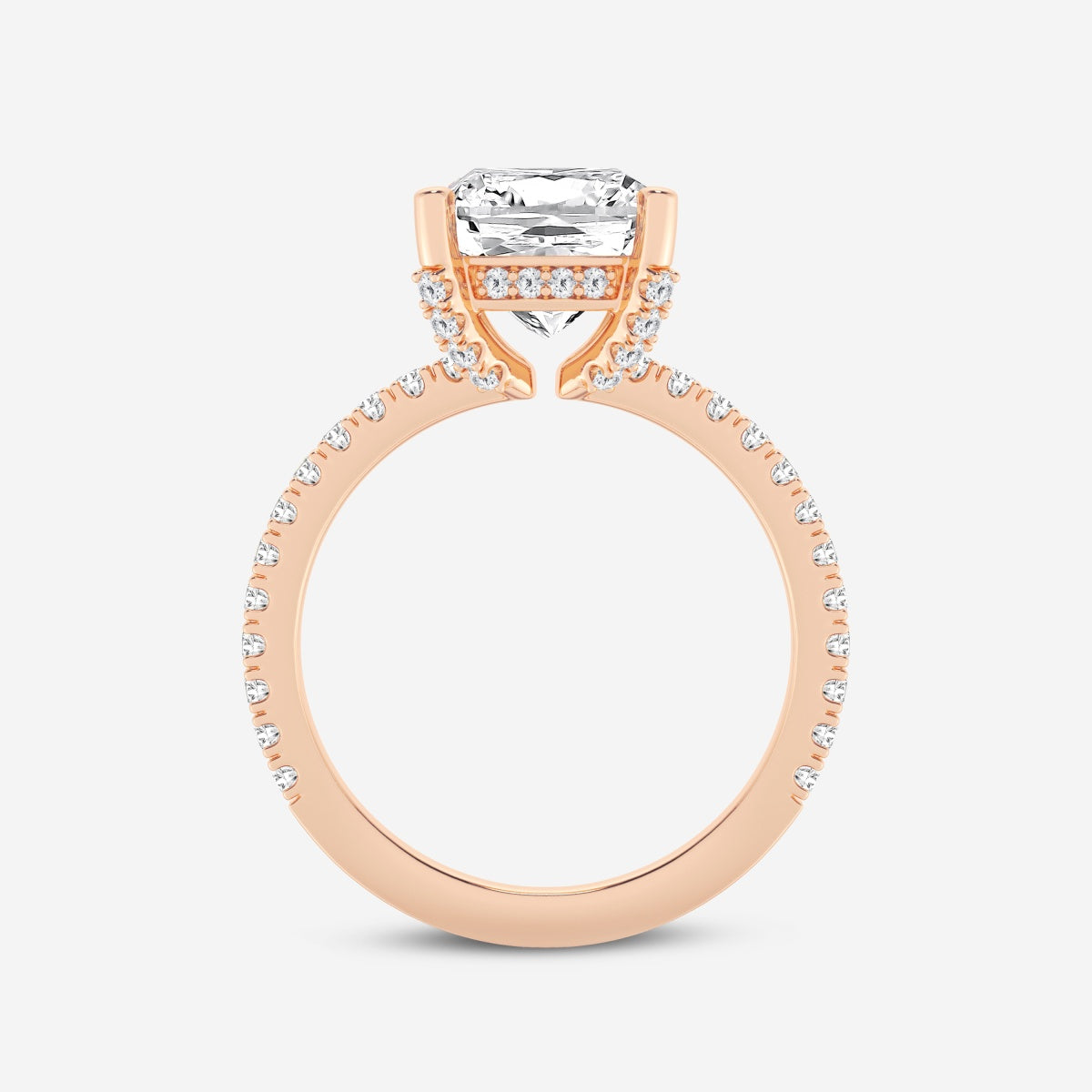 Viviana - Hidden Halo Elegance Engagement Ring