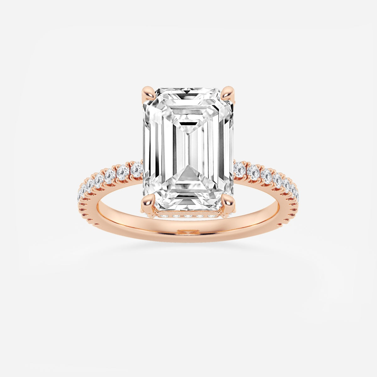 Viviana - Hidden Halo Elegance Engagement Ring