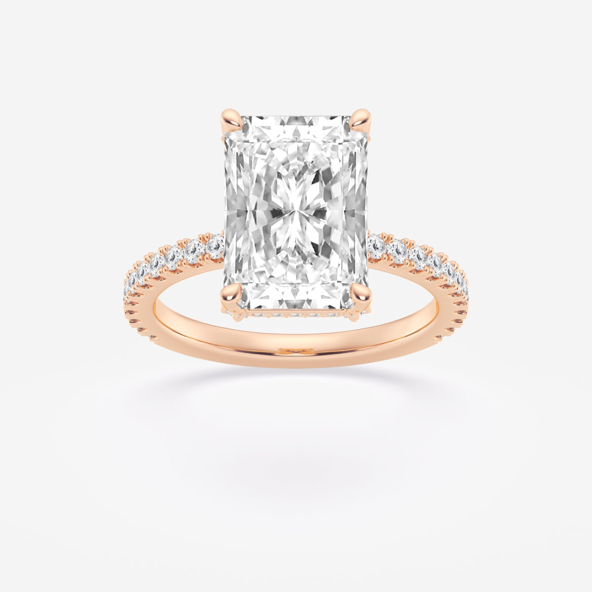 Viviana - Hidden Halo Elegance Engagement Ring