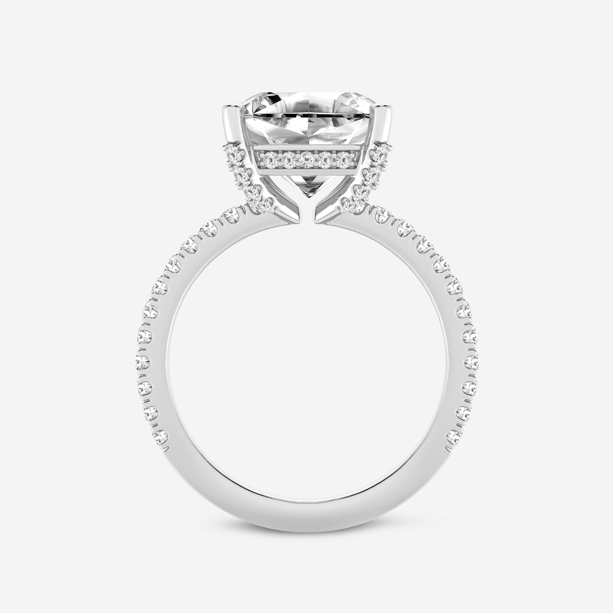 Viviana - Hidden Halo Elegance Engagement Ring