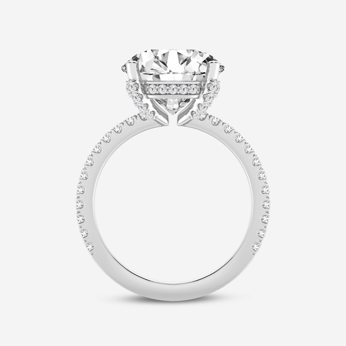 Viviana - Hidden Halo Elegance Engagement Ring