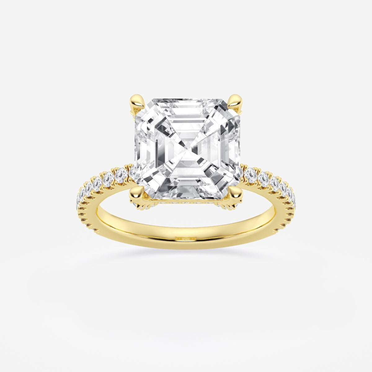 Viviana - Hidden Halo Elegance Engagement Ring