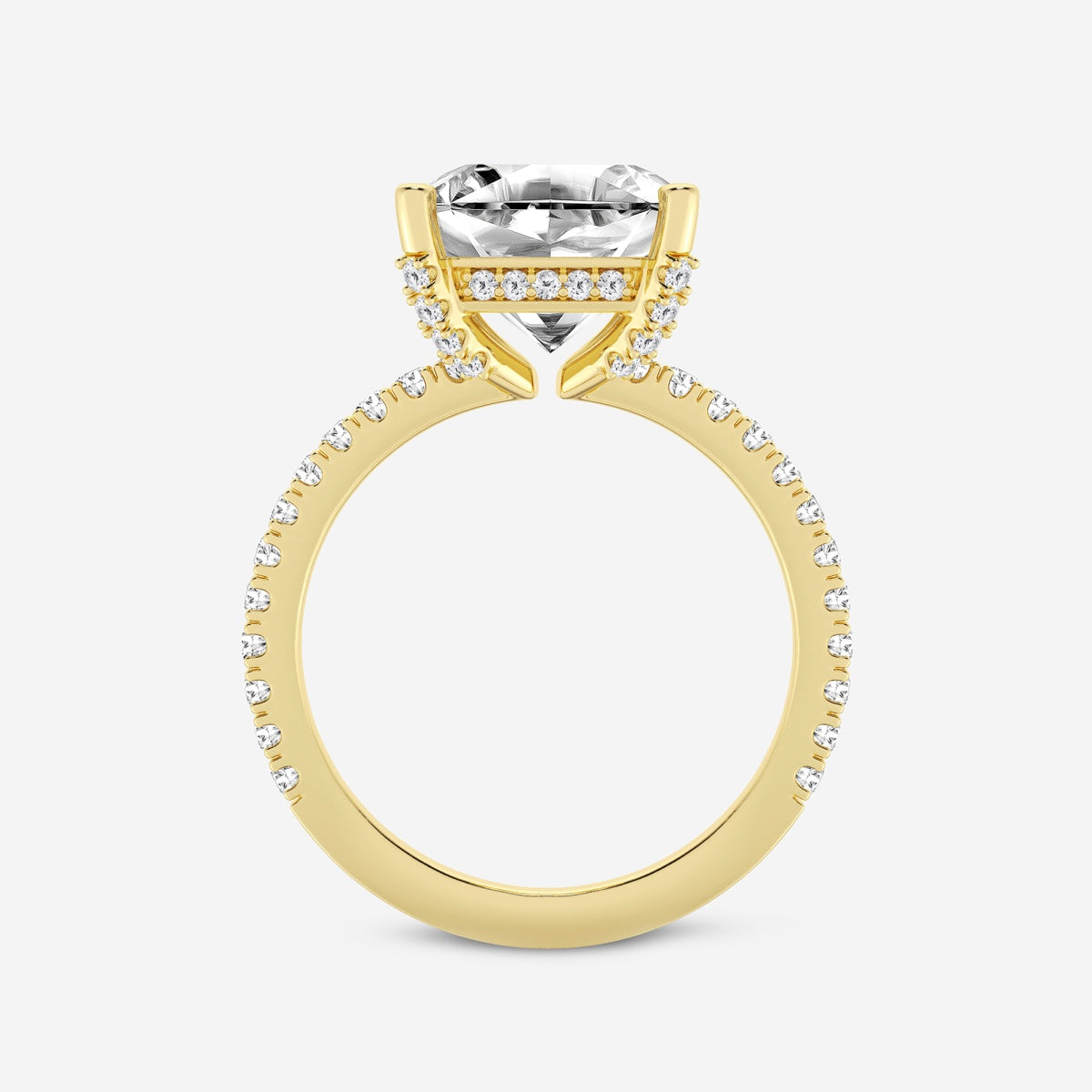 Viviana - Hidden Halo Elegance Engagement Ring