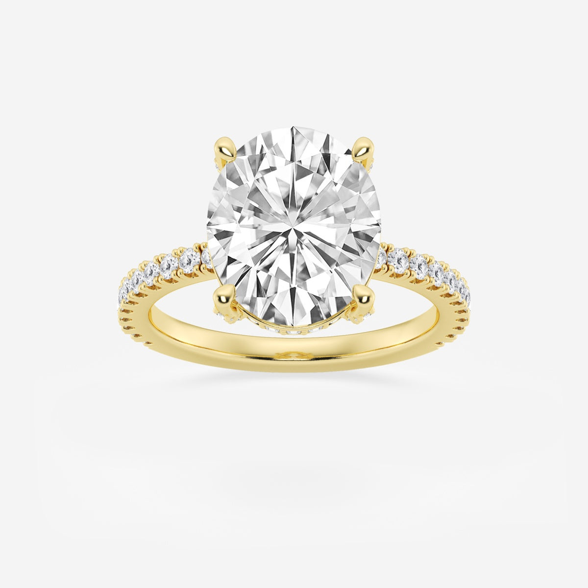 Viviana - Hidden Halo Elegance Engagement Ring