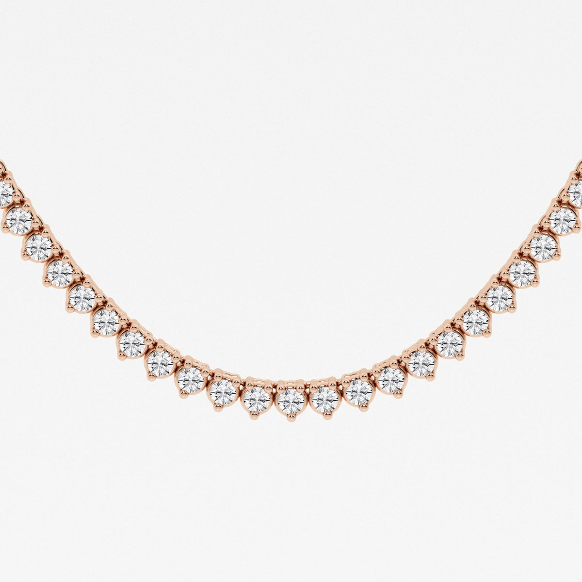 Viviana - Three-Prong Elegance Necklaces