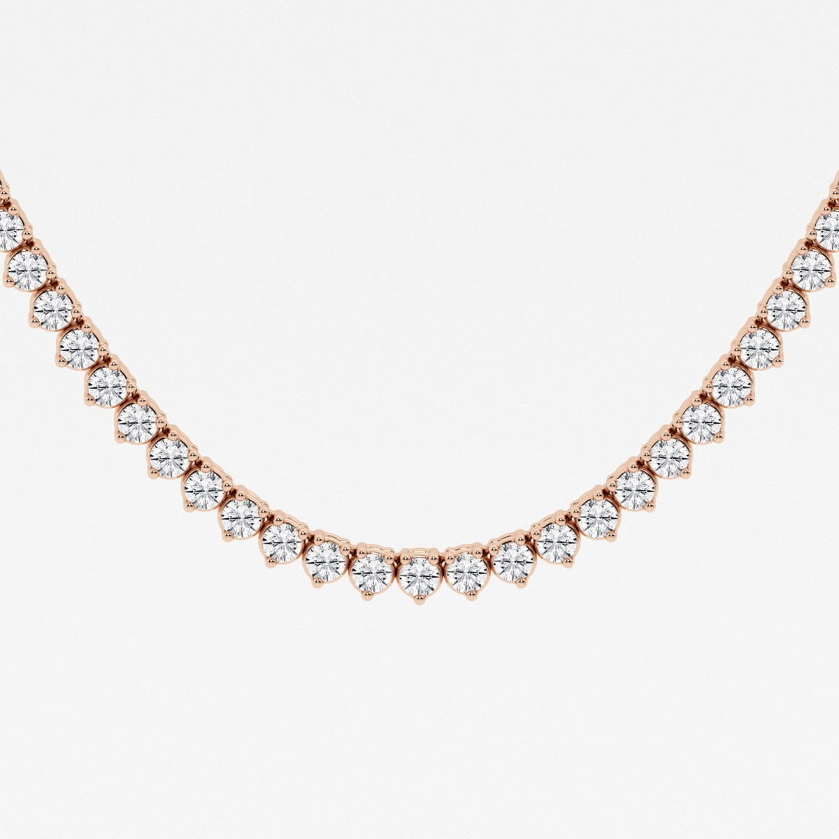 Viviana - Three-Prong Elegance Necklaces