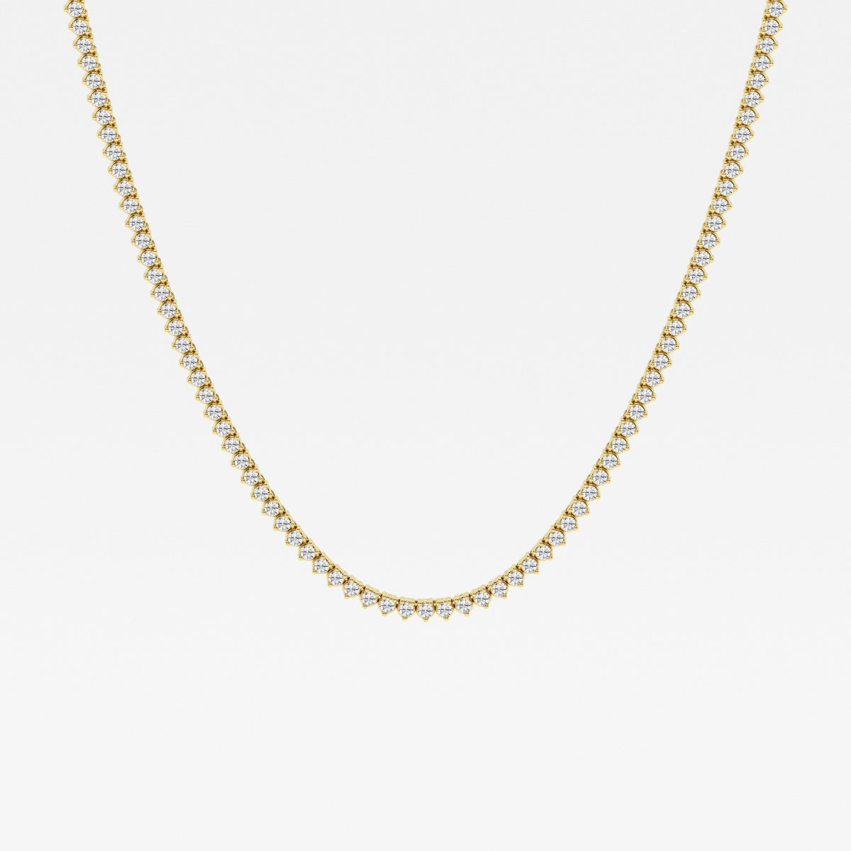 Viviana - Three-Prong Elegance Necklaces