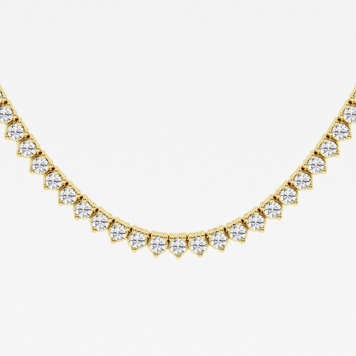 Viviana - Three-Prong Elegance Necklaces