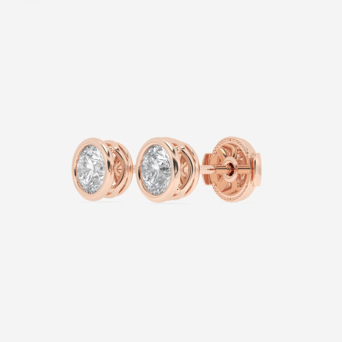 Adley - Filigree Bezel Sophistication Earrings