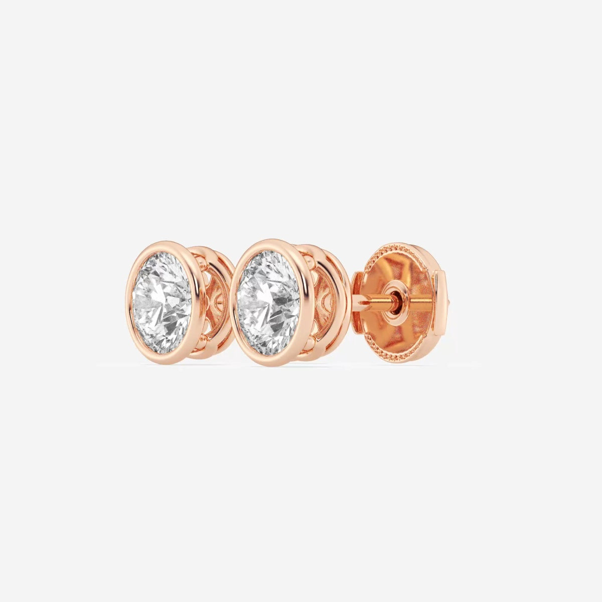 Adley - Filigree Bezel Sophistication Earrings