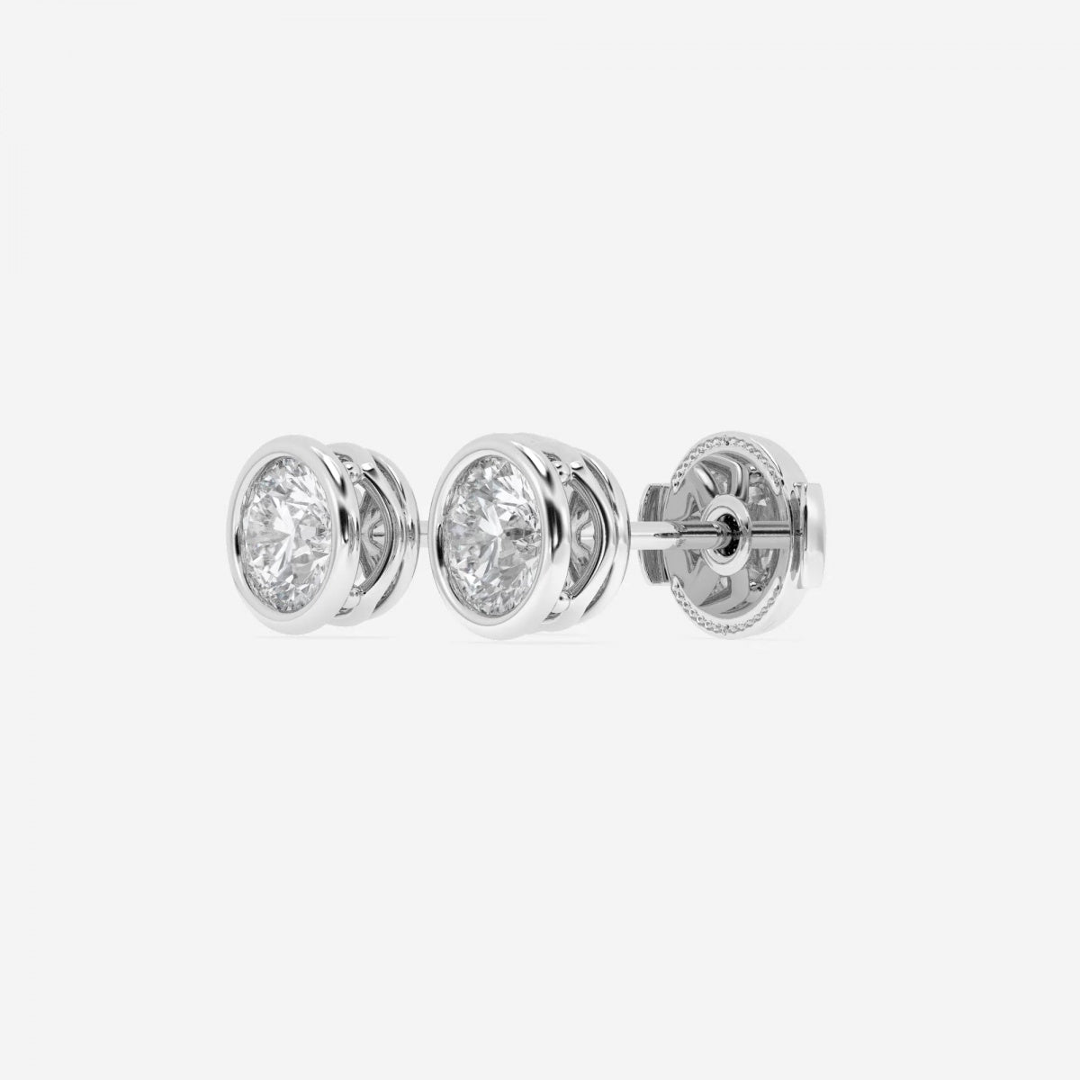 Adley - Filigree Bezel Sophistication Earrings