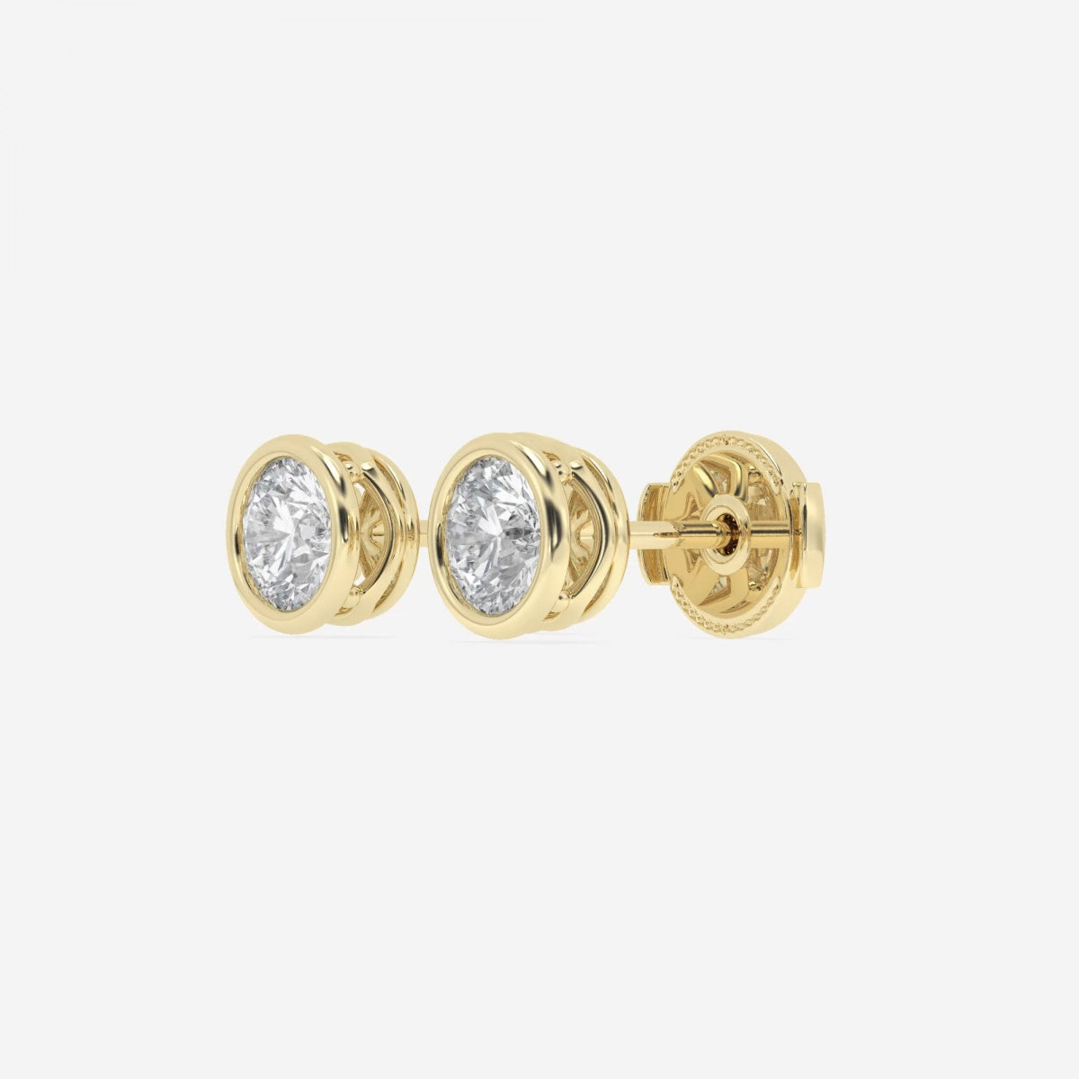 Adley - Filigree Bezel Sophistication Earrings