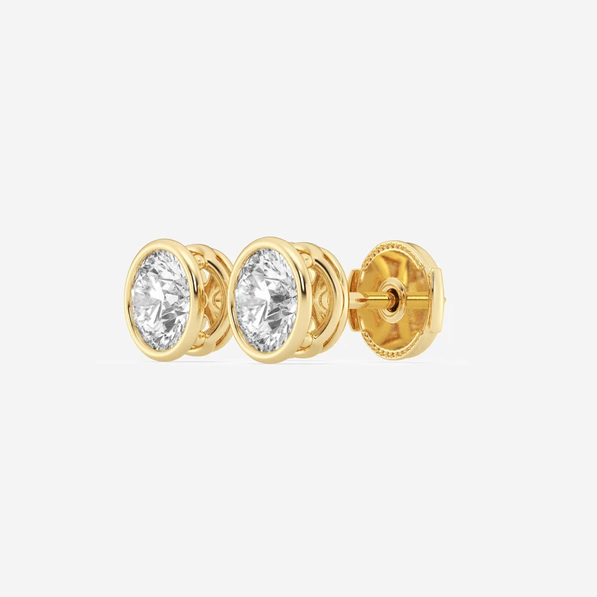 Adley - Filigree Bezel Sophistication Earrings
