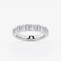 Adeline - Alternating Stone Design Wedding Ring