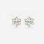 Adeline - Classic Six-Prong Style Earrings