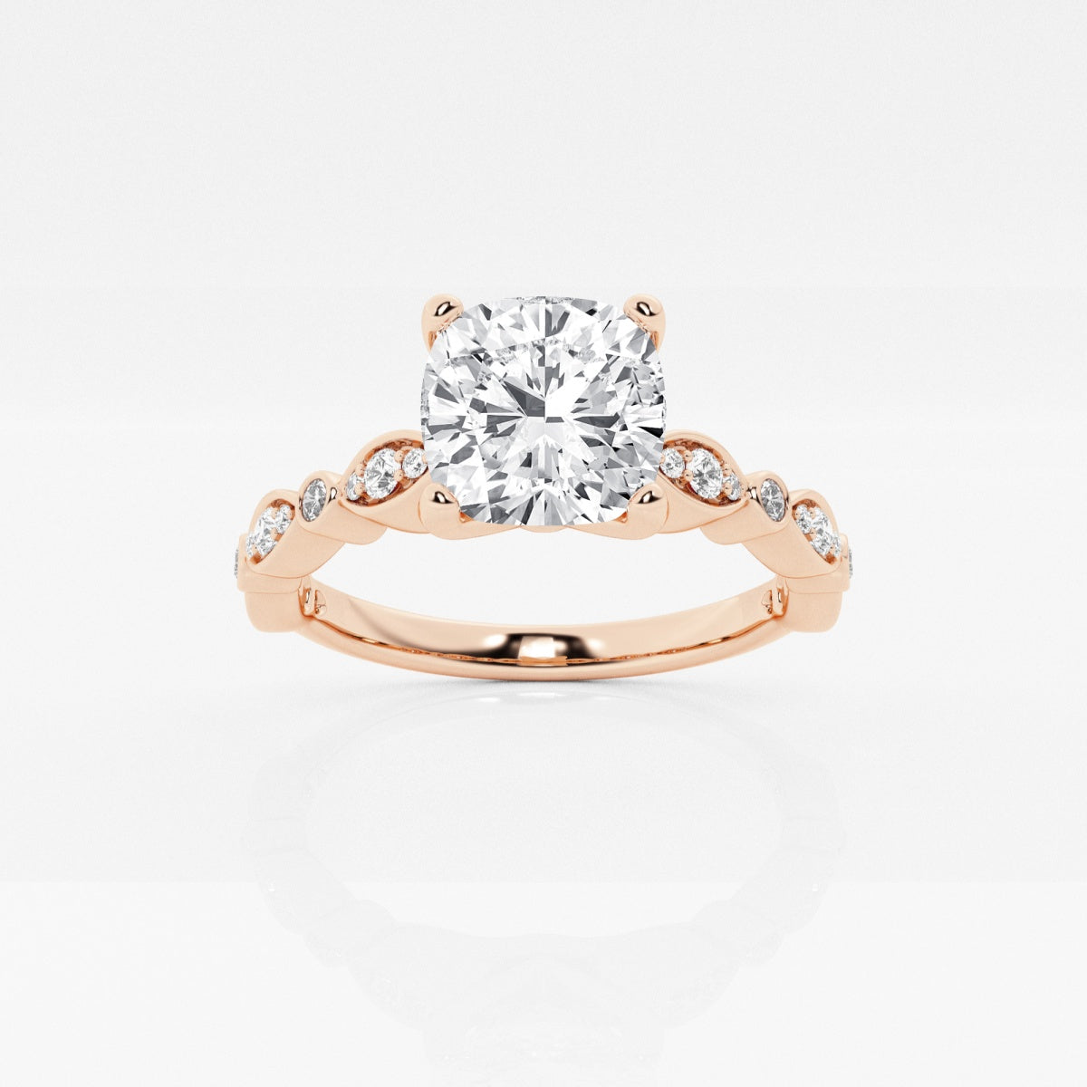 Adeline - Marquise-Inspired Band Engagement Ring