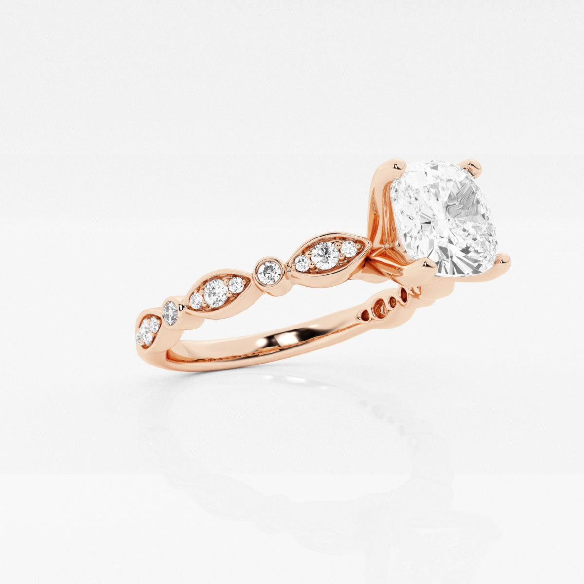 Adeline - Marquise-Inspired Band Engagement Ring