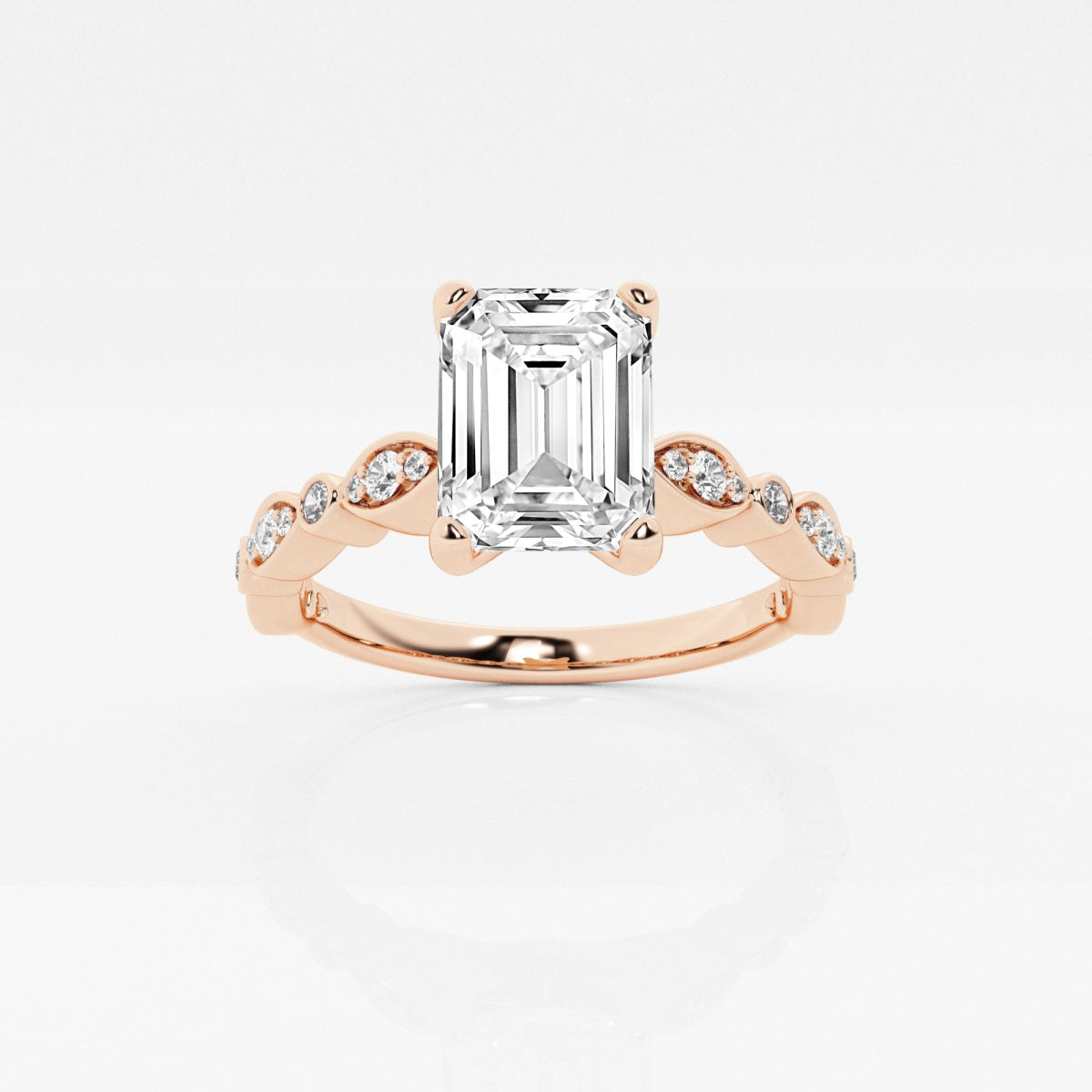 Adeline - Marquise-Inspired Band Engagement Ring