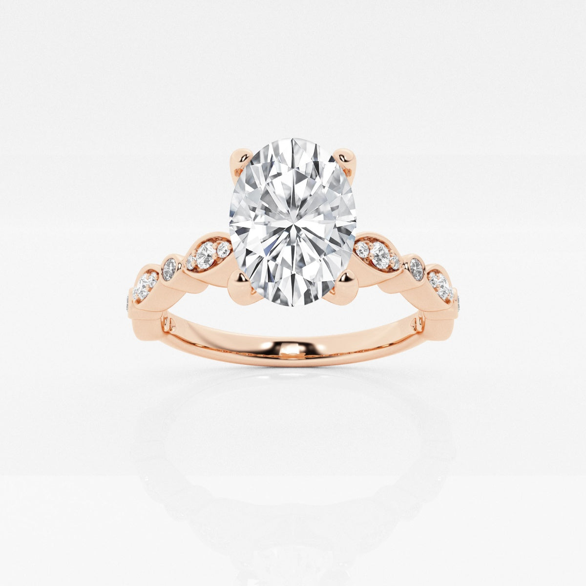 Adeline - Marquise-Inspired Band Engagement Ring