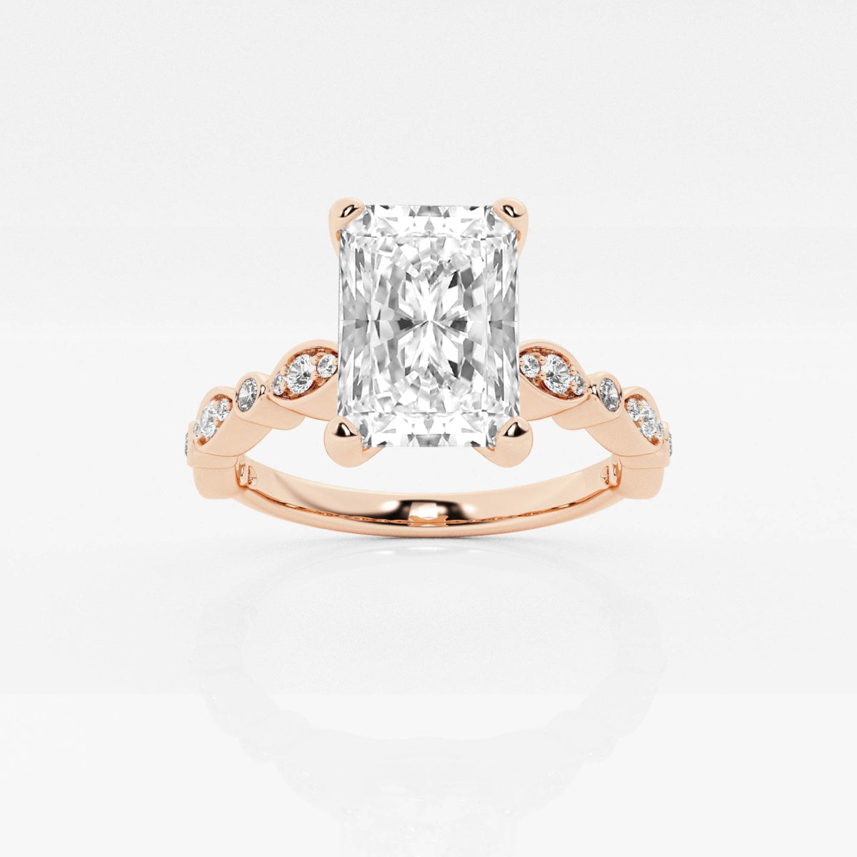 Adeline - Marquise-Inspired Band Engagement Ring