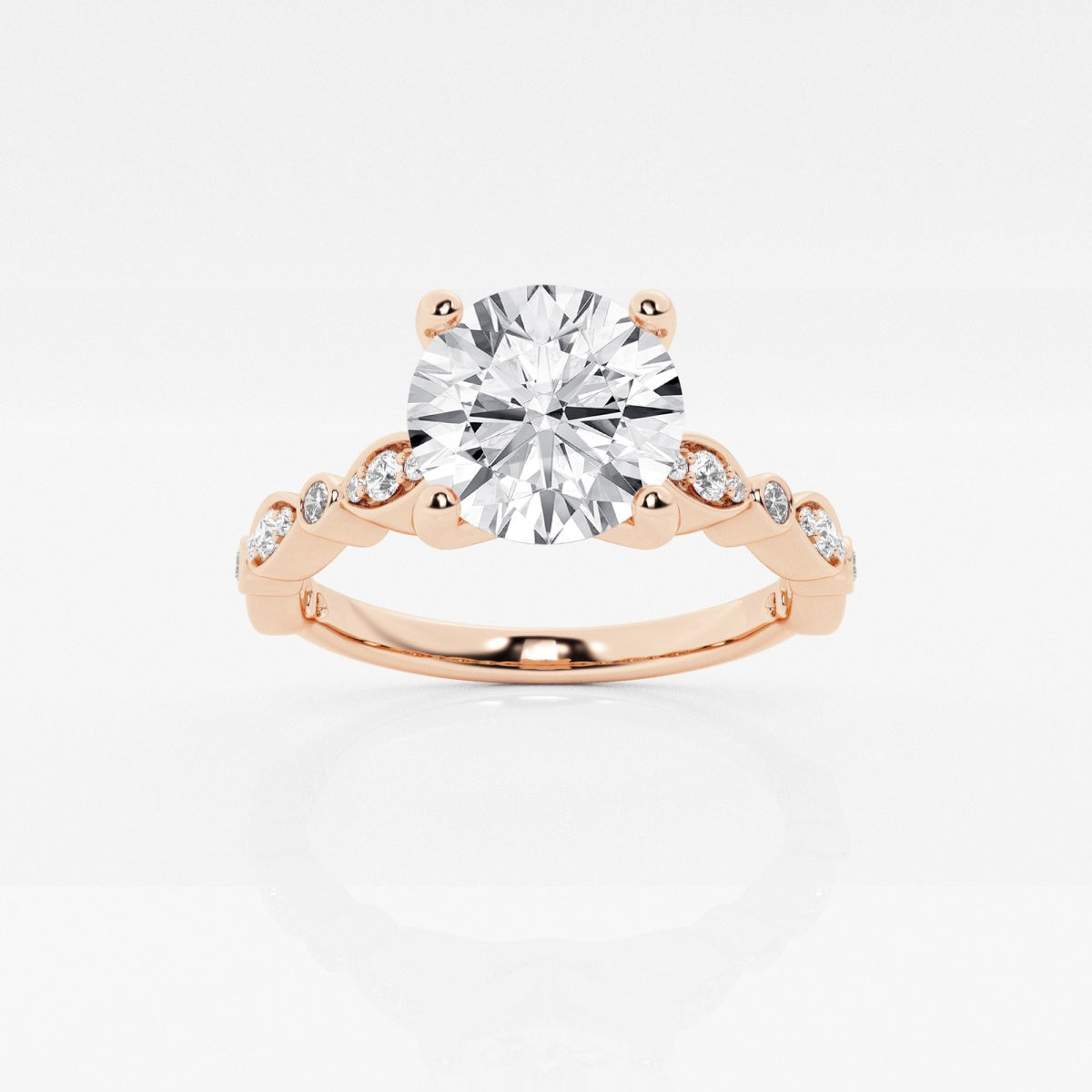 Adeline - Marquise-Inspired Band Engagement Ring