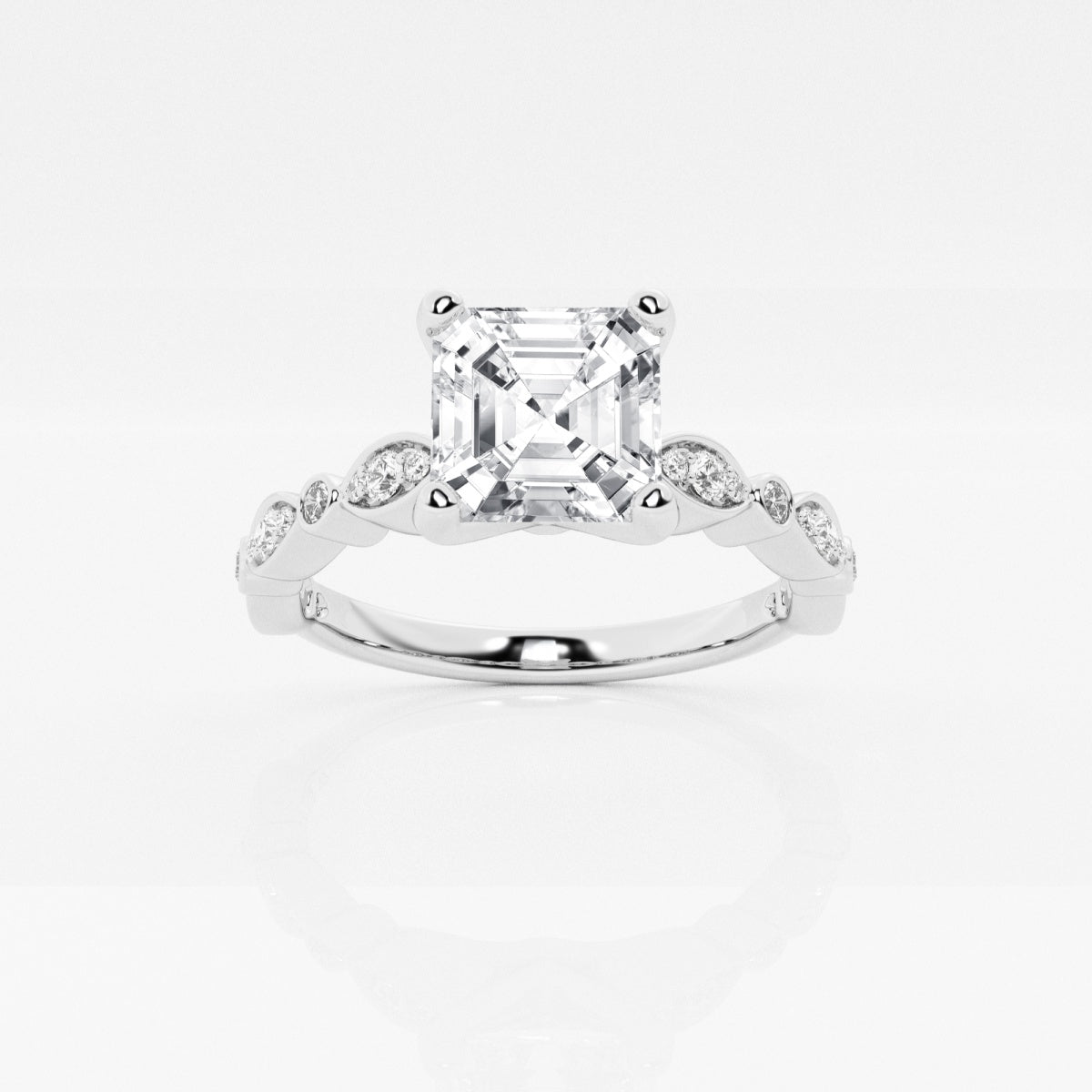 Adeline - Marquise-Inspired Band Engagement Ring