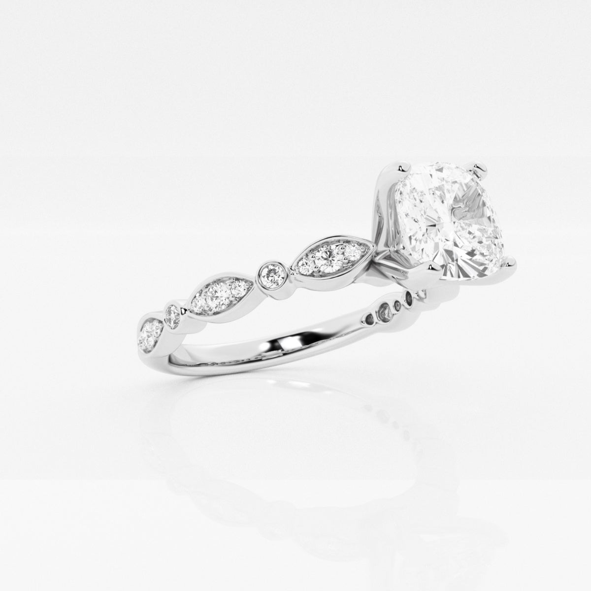 Adeline - Marquise-Inspired Band Engagement Ring