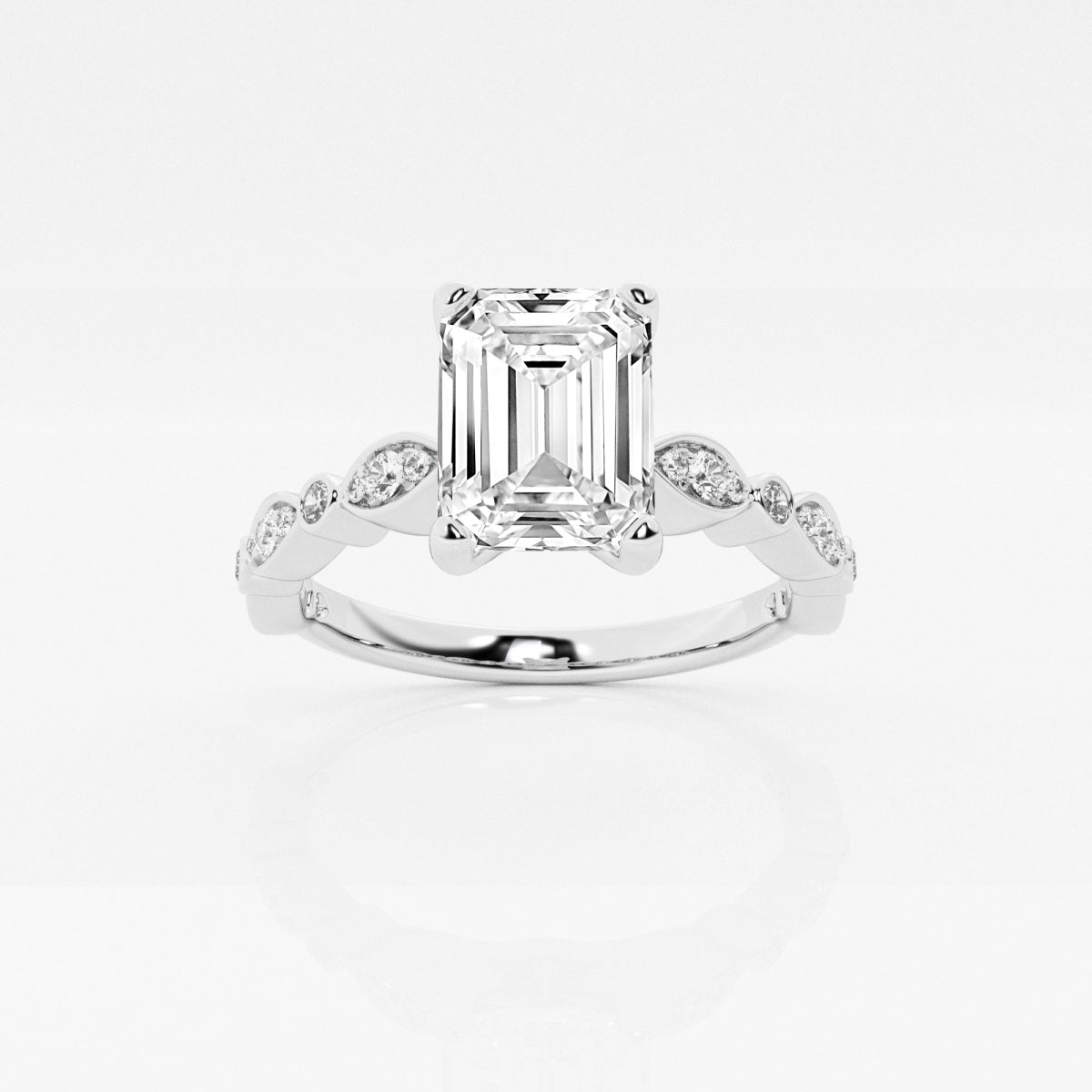 Adeline - Marquise-Inspired Band Engagement Ring