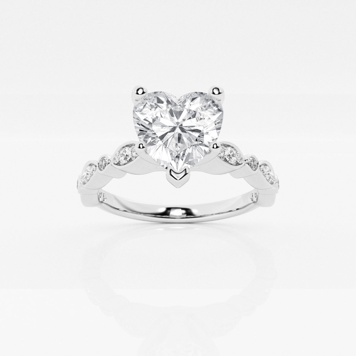 Adeline - Marquise-Inspired Band Engagement Ring