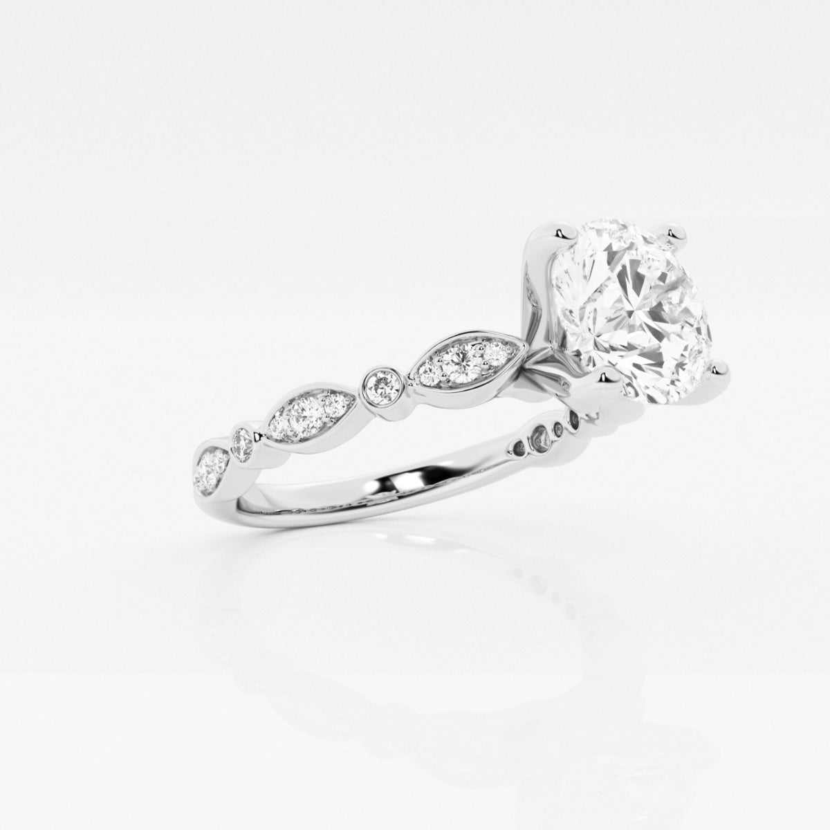 Adeline - Marquise-Inspired Band Engagement Ring