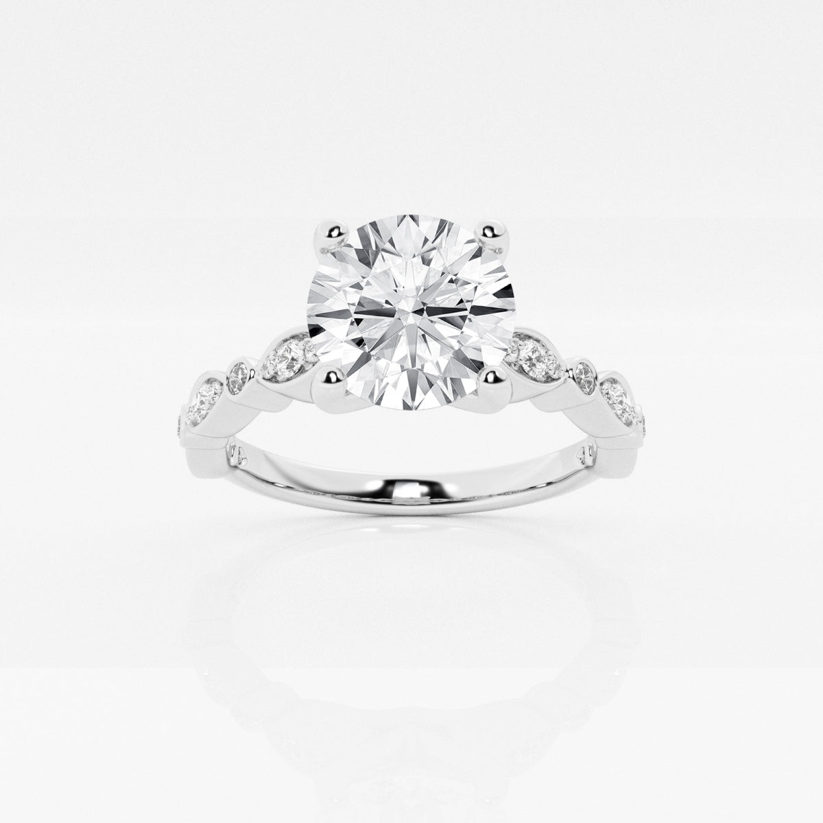 Adeline - Marquise-Inspired Band Engagement Ring