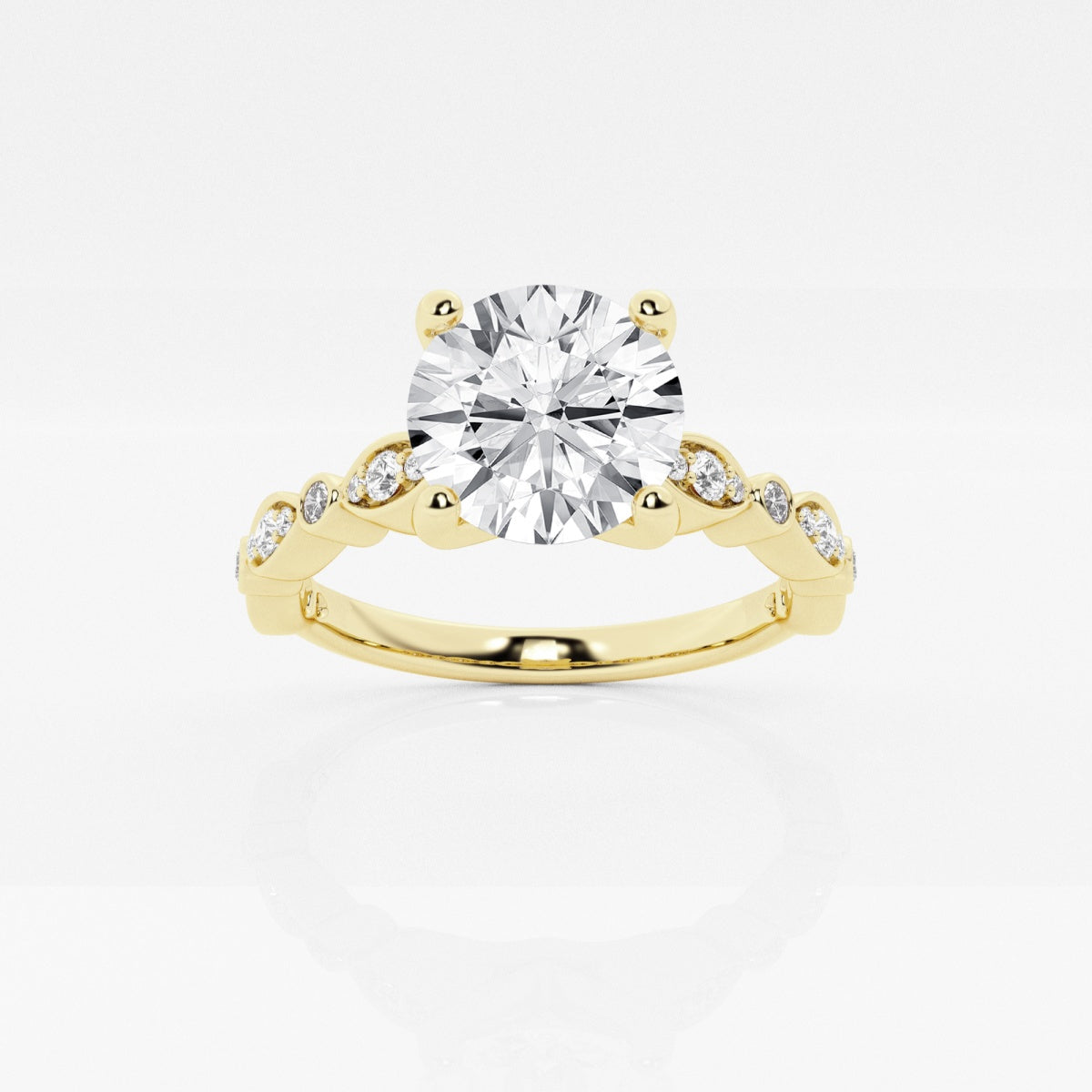 Adeline - Marquise-Inspired Band Engagement Ring