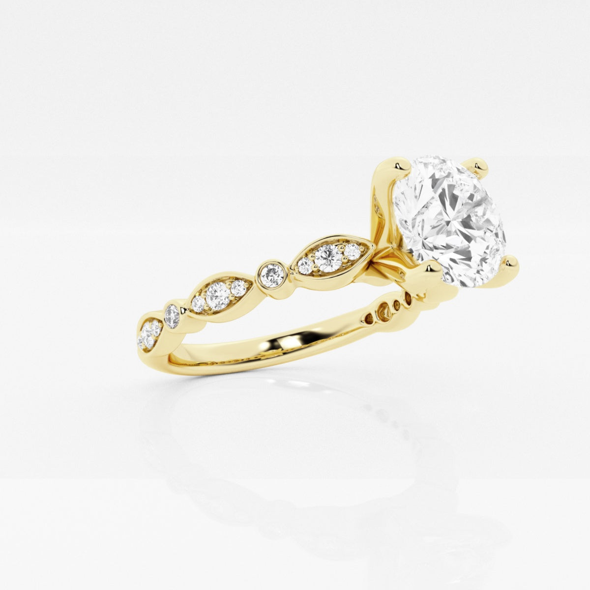 Adeline - Marquise-Inspired Band Engagement Ring