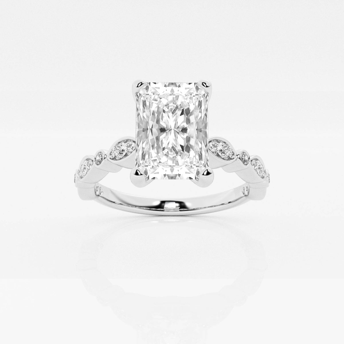 Adeline - Marquise-Inspired Band Engagement Ring