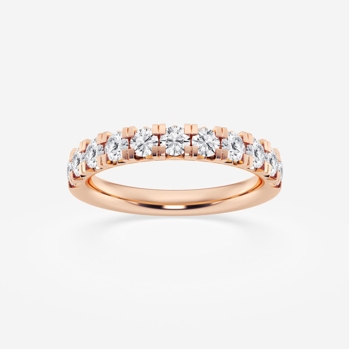 Adriana - French Pave Detailing Wedding Ring