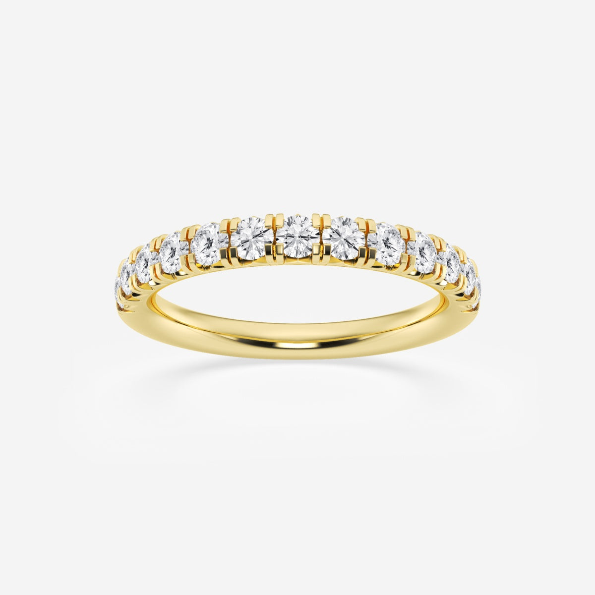 Adriana - French Pave Detailing Wedding Ring