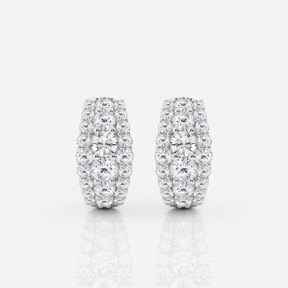 Adriana - Triple-Row Brilliance Earrings