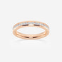 Amara - Clean Channel Design Wedding Ring