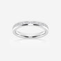 Amara - Clean Channel Design Wedding Ring