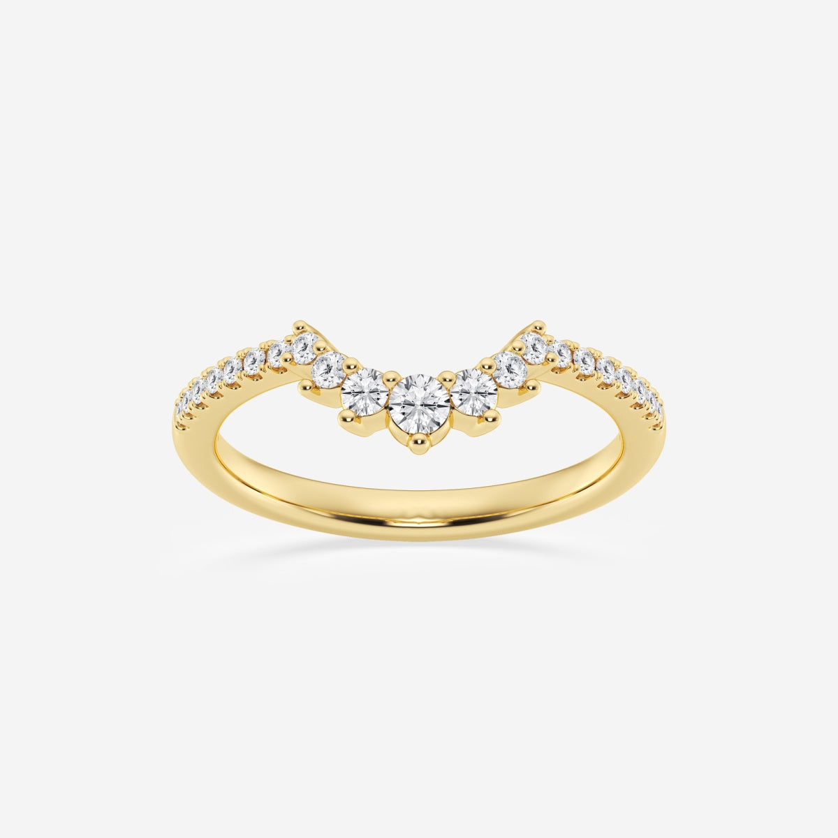 Amara - Crown-Inspired Stackable Design Rings