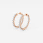 Amara - Floating Hoop Elegance Earrings