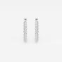 Amara - Floating Hoop Elegance Earrings