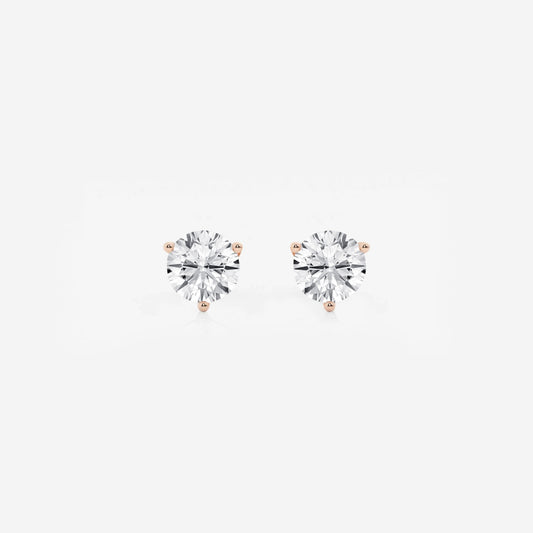 Amelia - Radiant Three-Prong Style Earrings